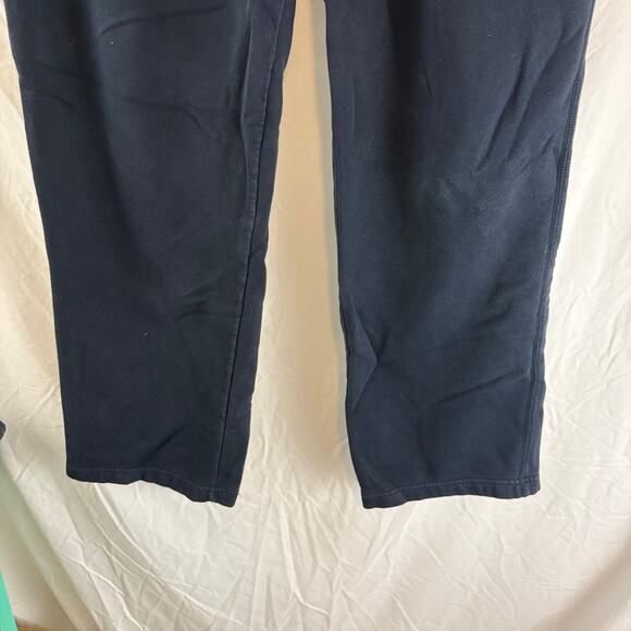 Nike Navy Blue Y2K Loose Fit Sweatpants Pockets Large - Picture 4 of 9